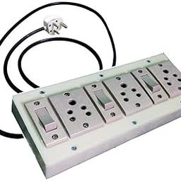 Mr.BAHUL Spike Buster PVC Extension Junction Box for Multiple Electrical Appliances 3 Strip Surge Protector PVC Spike Box (1.5 Meter, Ivory)-picture-10