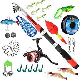 Fishing Rod,Reel, Accessories, Tackles Combo Kit 7Feet-image-46
