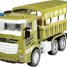 TOY STATION Friction Toy Big Size Toy for Kids with Pull and Push Function (Military Truck)-image-94