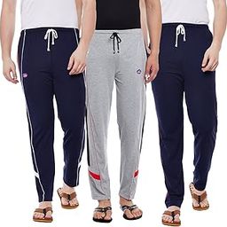 Men Cotton Regular Fit Track Pants(Pack of 3) (D1Nd7Md7N_003-P)-picture-52