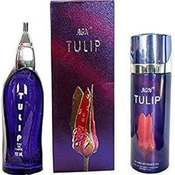 Agn Tulip Deodorant 200 Ml And Perfume For Unisex 150 Ml | Combo Of 2-29