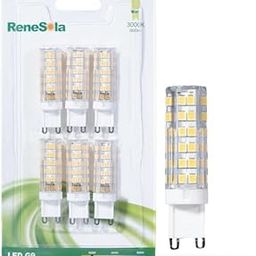 Renesola 5W |Warm White | LED G9 Lamp Light Dim | Energy Efficient| 3000K-22
