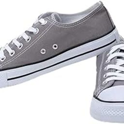 Stylish Trendy Lightweight Canvas Casual Mid Top Sneaker Shoes for Women & Girls-image-46