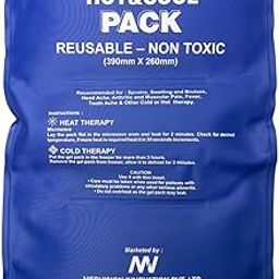 MEDVISION® Hot And Cool Pack XL Hot and Cold Ice Pack for Pain Relief Soft and Flexible Gel for Injuries and Pain Relief | Cold Ice Gel Pack for Shoulders, Knee, Back, Neck-8