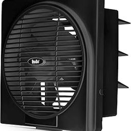 Indo 35 Watts High speed 150 mm Exhaust Fan for Home | 6 inch blade sweep | Cut out size 7.5X7.5 inches | RPM: 2400 |Suitable Exhaus Fan for kitchen, bathroom and office | Warranty: 2 Years (6" Black)-picture-24