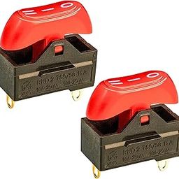 NEXTOY AC10A 250 V To 25A 125V Hair Dryer Switch Low and High On Off Power Switch 3 Way Rocker Switch (Pack Of 2)-17