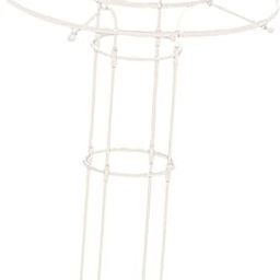 ARTISOUL® Umbrella Garden Obelisk Trellis Flower Stand for Climbing Plants Roses Vines White | Yard, Garden & Outdoor Living | Gardening Supplies | Plant Care, Soil & Accessories-image-14