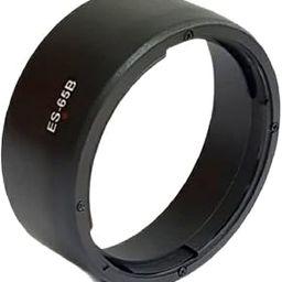 Hanumex ES-65B Lens Hood, Compatible with Canon RF 50mm F1.8 STM Lens, for EOS R6 R5 RP R Camera, Black-30