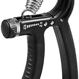 NIRVA WITH DEVICE OF WOMEN PICTURE Adjustable Hand Griper and Forearm Muscle Developer (Black)-image-63