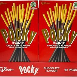 Glico Pocky Chocolate Cream Covered Biscuit Sticks, 47 Gram, 10 Pack-image-36