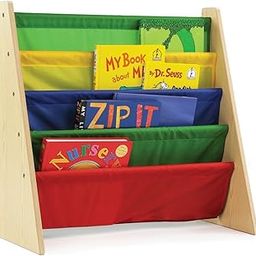 Homesmiths Takeout Book Rack Wood Melamine (Beige) | Natural Wood | Primary Kids Book Rack Storage Bookshelf,, 5 Centimeters-image-37