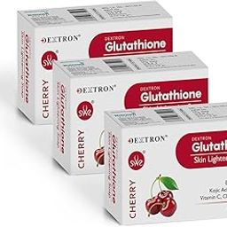 Dextron Glutathione Skin Lightening Soap With Cherry – Radiant & Even-Toned Skin (Pack Of 3)-image-21