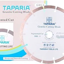 Taparia 200Mm Granite Cutting Blade Segmented (Gbs8)-68