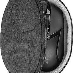 Geekria Hard Mouse Case Compatible with Razer Cobra Wired Gaming, Cobra Pro Wireless Gaming, Basilisk V3, V3 Pro, V3 X, V2 Wired, V2, Electronics Accessories with Cable Storage (Dark Grey)-27
