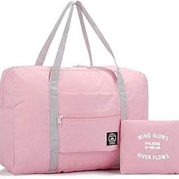 Jp mfg Foldable Travelling Luggage Bag, Clothes Storage Shoulder Handbag for Gym, Sports Activities, Water Resistant Nylon Canvas Duffel for Unisex (Multi Colour)-image-55