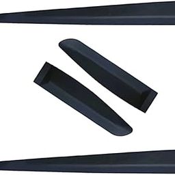 Car Side Cladding Beading Moulding Long Door Guard for Hyu-ndai Xcent All Models | Body Side Protector with 3M Adhesive Tape | ABS Plastic Black Finish | Set of 4 Pieces-image-0