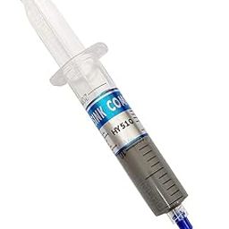Grey Syringe Hy510 Thermal Compound Paste for Processor, Heat Sink, CPU, Laptop, pc, CN10 Silicone Compound Paste for led, Fan, chipsets, heatsink- Tube/Injection.-4