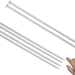 HPGM Special Aluminium Knitting Needle Combo No 10 Single Sided (Large Size), Pair of 2 and Double Sided, Pair of 4 - (31019)-image-34
