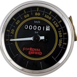 Spedy Black Stylish Speedo Meter 0-160 Km For Royal Enfield Thunderbird 350-30