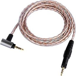 3APLUS M50x Re-Cable Headphone Cable 2.5mm Balance Cable Headphone Replacement Upgrade Cable 6N Monocrystalline Copper Fits ATH-M50X/M40X/M60X/M70X Headphones 2.5mm 4-Pole Balanced,1.3M-image-77