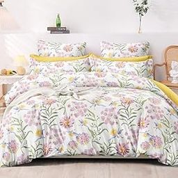 Laying Style™ 1 Reversible Comforter Super King Size 108 x 108 Both Side Same Print 1 Bedsheet King Size 108 * 108 inches and 2 Pillow Cover 4 Pieces Bedding Set | AC Quilt | AC Dohar-Multicolor-26