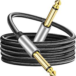 CLUB BOLLYWOOD 6.35Mm Instrument Cable Unbalanced Jack Guitar Patch Cords For Speaker 1M | Consumer Electronics | Tv Video & Home Audio | Audio Cables & Interconnects-22