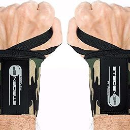 Beast Mode Sports Wrist Band for Gym Workout,Wrist Wraps,Wrist Support for Men (camouflage SF) By STEIGEN FITNESS-SF-picture-10