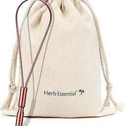 Herb Essential Copper Tongue Cleaner | For Fresh Breath & Bacteria Removal | Improved Taste Sense & Oral Hygiene | 100% Pure Indian Copper Tongue Scraper For Men & Women (Pack Of 1)-34