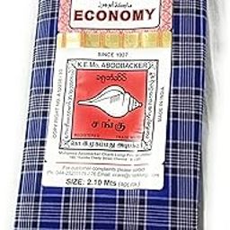 SANGU MARK Men's Cotton Lungies - Pack of 1 (Multicolour, Free Size)_AT3-51