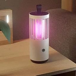 Ritmo LED UV Light Electric Mosquito Killer Lamp USB Powered Bug Zapper for Home,Office,Bedroom. USB Cable Included.-image-52
