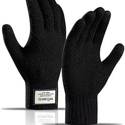 Winter Gloves for Women and Men TouchScreen Finger Hand Glovoes | Soft Acrylic Wool Fleece Thermal Warm Winter Gloves for Driving Girls Boys-image-50