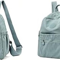Women's Backpack Nylon Shoulder Bag Small Casual Backpacks for Women antitheft Multi-Function School Daily Girls Travel-18