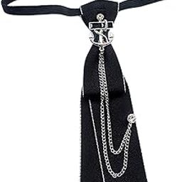 Uniform Necktie Photo Prop Men Women Necktie for Carnival Graduation Wedding Black|Clothing Shoes & Accessories | Mens Accessories | Ties-image-38