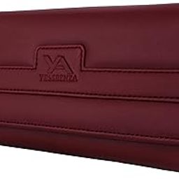 Women's and Girls Faux-Leather Tow Fold Hand Clutch Wallet Mobile Hand Purses 6 Multiples Card Slots-picture-43