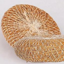 Body Scrubber For Women & Men (Pack of 2) Ramacham Skin Exfoliating Body Wash Scrubber Non Plastic And Non Toxic | Natural Loofah For Bathing For Women | Coconut Bath Scrubber For Body Bath Sponge-image-39