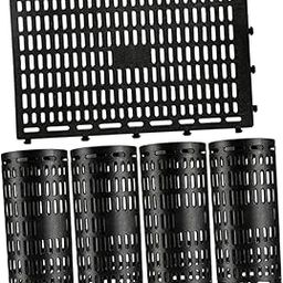 ARTISOUL® 5Pcs Expandable Plant Cover Garden Lawn Saplings Tree Trunk Guard Protectors Black | Yard, Garden & Outdoor Living | Gardening Supplies | Plant Care, Soil & Accessories-image-31