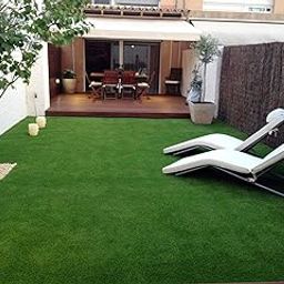 YAZLYN COLLECTION High Density Artificial Grass Carpet Mats For Balcony, Garden, Living Room, Bed room, Roof, Terrace, Lawn and Home Decor (25 mm, 1.3X2 Feet)-image-50