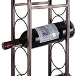 Countertop Tabletop Wine Rack, Wine Bottle Storage Holder for Home Kitchen & Bar-image-98