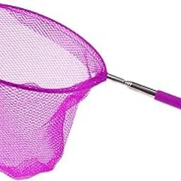 LOOM TREE® Kids Pond Fishing Net Extend Telescopic Butterfly Insect Bug Catcher Purple-image-28