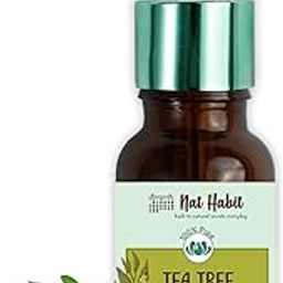 Nat Habit 100% Pure Tea Tree Essential Oil With Melaleuca Alternifolia For Hair & Skin, Steam Distilled,Diffuser Oil, Natural & Therapeutic Grade - 15 ml-29