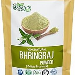 Organic Zing Bhringraj Powder | Pure & Natural Supplement for Hair Care - 227g-image-62
