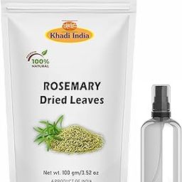 Khadi Herbal Rosemary Leaves - 100gm + FREE Mist Spray Bottle | Dried Rosemary | Pure & premium-image-39