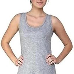 Women's Sleeveless Thermal Top for Winter Warmth - Heat Retaining Fabric, Ideal for Layering, Lightweight and Comfortable Fit | Cold Weather Protection - Grey-image-114