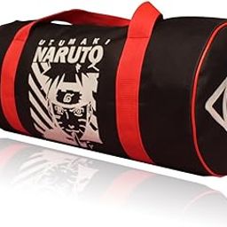 Anime Printed Gym Bags Duffle Polyester Bag Adjustable Shoulder Bag Travel Bag Sports Bag for Men & Women (Black03)-image-93