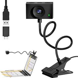 Majiphi Webcam 1080P for PC, Eye Contact Webcam for Desktop Computer (Black)-15