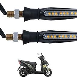 Kozdiko Front & Rear Side Sleek Yellow Indicator Light Set of 4 Pcs for Yamaha Ray ZR-image-23