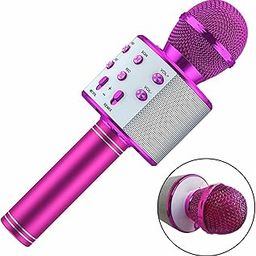 VRJTEC VJ Advanced Handheld Wireless Singing Microphone | Versatile Bluetooth Karaoke Mic with Speaker for All Smartphones Easy Connectivity with Smartphone & Tablet, Lightweight & Portable-12