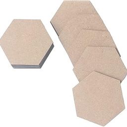 MDF Hexagon Shape Cutout,Art and Craft Work Activity, Home Decor, Gift, Artistic WORK-01 (2.5 X 2.5 INCH)(PIECE-10)-26