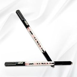 Microblading Two Sided Manual Tattoo Eyebrow Pen for Permanent Makeup | Durable and Lightweight Design Stainless Steel Pen (Black)-49