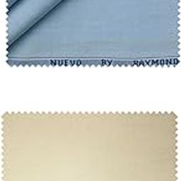 Polyviscose Trouser- 100% Cotton Shirt Fabric Combo Box (Unstitched, All Weather Fabric)-image-93